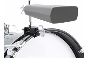 EASTROCK Bass Drum Cowbell Clamp Cowbell Mount Bracket Mounting Bracket for Cowbells (Bass Drum Cowbell Clamp)