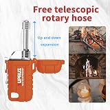 SUPRUS Windproof Waterproof USB C Candle Lighter Outdoor Orange view 4