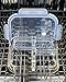 [4 PACK] FreshSav Series 35.5 oz Compartmentalized Glass Meal Prep Food Storage Containers Set Airtight locking Lids | Microwave, Freezer, Oven & Dishwasher Safe (2 Compartment + 3 Compartment Combo)