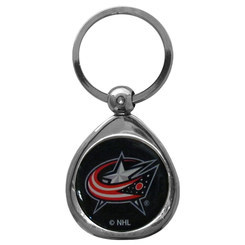 Siskiyou NHL Sports Fan Shop Columbus Blue Jackets Chrome Key Chain One Size Team Colors