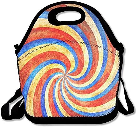 GTSOXI Unique Design Outdoor Travel Picnic Lunch Box Bag Tote - Best Lunch Bags/Lunch Boxes With Zipper And Adjustable Crossbody Strap - Best Travel Bag