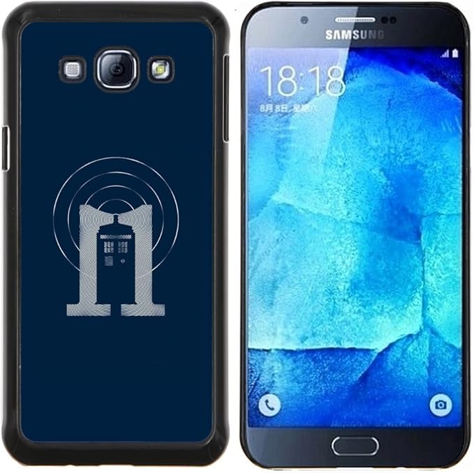 Gehause Hulle Schutz Case Cover Zubehor By Raydreammm Samsung Galaxy A8 A8000 Doctor Who Phone Booth Amazon De Elektronik