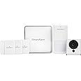 iSmartAlarm Premier Home Security Package | Wireless DIY No Fee IFTTT & Alexa Compatible iOS & Android App with HD camera included | iSA9, White
