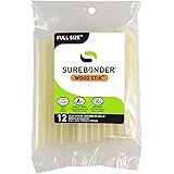 Surebonder WS-12 Full Size 4" Wood Hot Glue Stick - 12 Pack