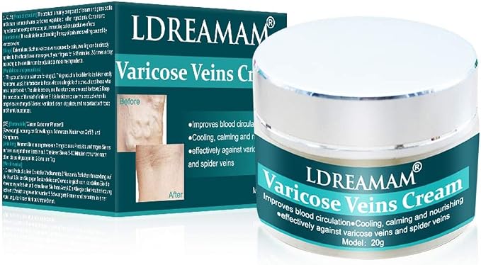 Crème de Varices, Varices Traitement Jambes Crème, Pour Varicose Veins