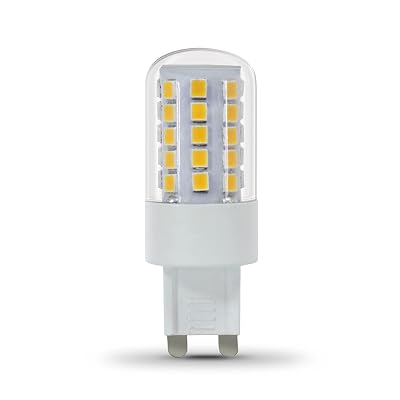 Feit Electric G9 LED Bulb Dimmable 40W Equivalent, 500 Lumens, Daylight T4 Halogen Replacement for Chandeliers, Vanitiy Lights or Desk Lamps, BPG940/850/LED