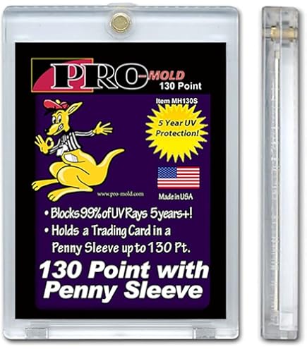 Amazon.com: Box(25) Pro-Mold 55pt. Magnetic One Touch Card Holders