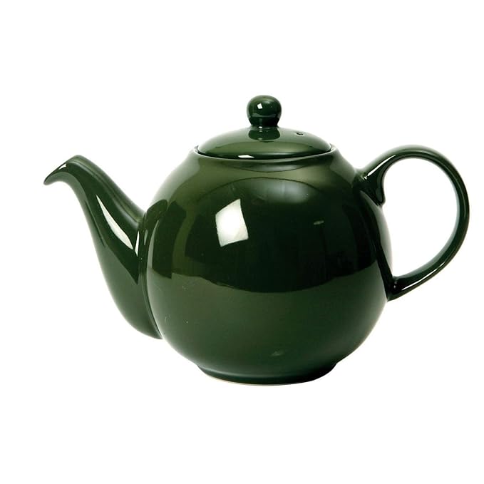 London Pottery 2 Cup Globe Teapot Green Amazon.fr Cuisine & Maison