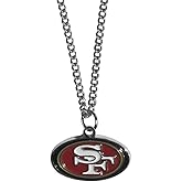 NFL San Francisco 49ers Chain Necklace with Small Pendant, 20"