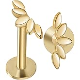 Holibanna Cartilage Earrings Flat Back Studs for Women Conch Piercing Jewelry Comfortable Helix Cartilage Piercing Jewelry Silver Post Earrings