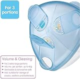 MAM Formula Dispenser 3 Servings 40g Each Spill-Free Snap Cover White view 5