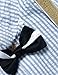 HeMarIsle HMD Baby Boy Gentleman White Shirt Bowtie Tuxedo Onesie Jumpsuit Overall Romper（0-18M） … (Blue, 70(3-6 Month))