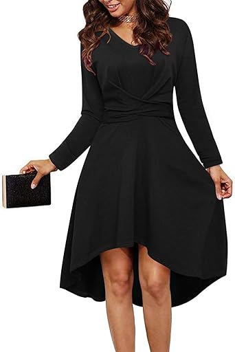 long sleeve skater dress amazon
