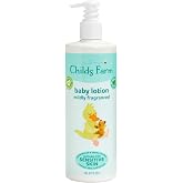 Childs Farm, Baby Lotion for Sensitive Skin, Moisturizer for Dry Skin, 16.9 oz, Lightly Fragranced, Vegan, Cruelty-Free