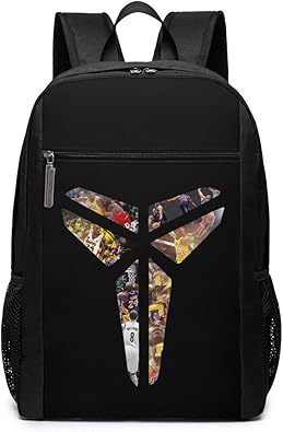 Amazon コービーブライアント 永遠の信仰 ユニセックスファッションバックパック17インチ 亜鉛合金ハンギングジッパーヘッド 通勤学生ラップトップスーパーヘビーデューティーバックパック アウトドアスポーツバックパック Chaner メンズ