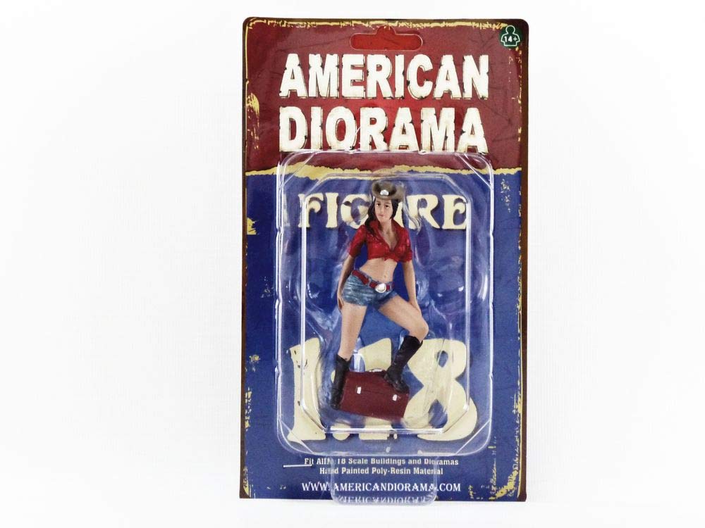 American Diorama 38203 Collectible Miniature Car Beige