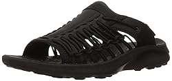 KEEN Men's Walking Slipper, Blk, 11