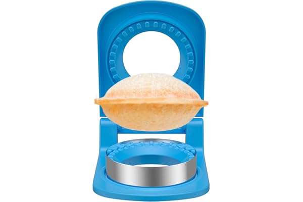 HiYZ Sandwich Cutter and Sealer - Stainless Steel Decruster Sandwich Maker - Peanut Butter and Jelly Crustless Sandwich Bread