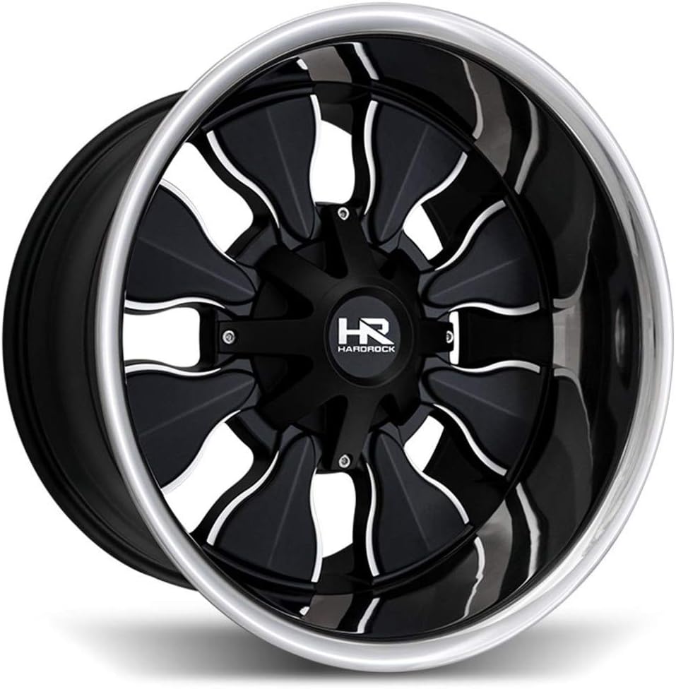 Amazon Com Hardrock Offroad Insane 20x12 5x139 7 5x150 Et 44 Blk Milled Sssteel Qty Of 1 Automotive