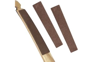 Lightning Archery Recurve Bow Limbs Silencers 2 Pack Archery Bowstring Groove Silencer Bowstring Shock Absorber(Black/Khaki)