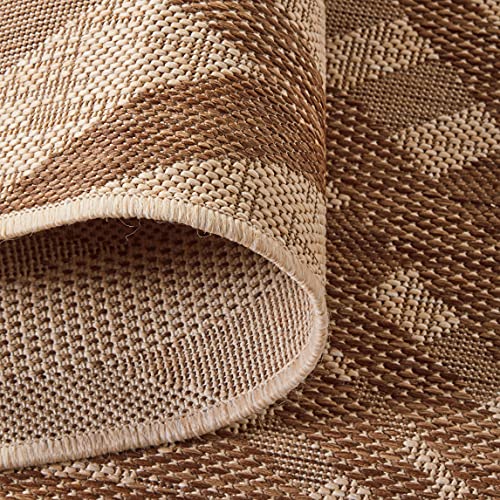 Gertmenian 21958 Outdoor Rug Freedom Collection Coastal Themed Smart Care Deck Patio Carpet