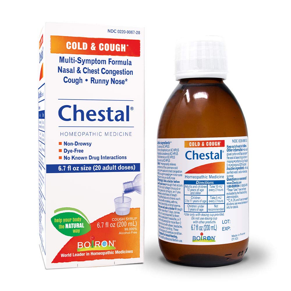 Boiron Chestal Adult Cold and Cough Syrup, 6.7 Fl Oz (Pack of 1) Buy