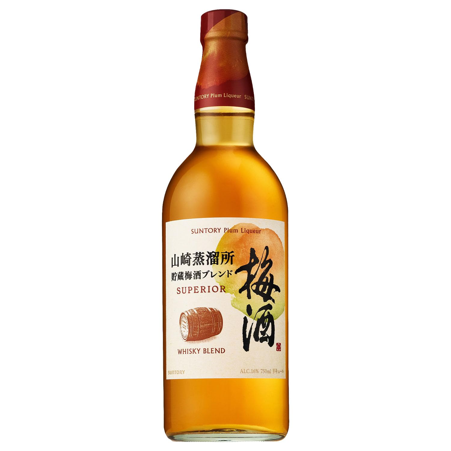 山崎蒸溜所貯蔵梅酒ブレンド スーペリア [深さの秘密はウイスキー原酒。 上質な余韻の贅沢な梅酒。][サントリー 750ml 瓶 ギフト プレゼント]商品画像