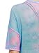 MakeMeChic Women's Short Sleeve See Through Sheer Mesh T Shirt Dress Multicolored XL