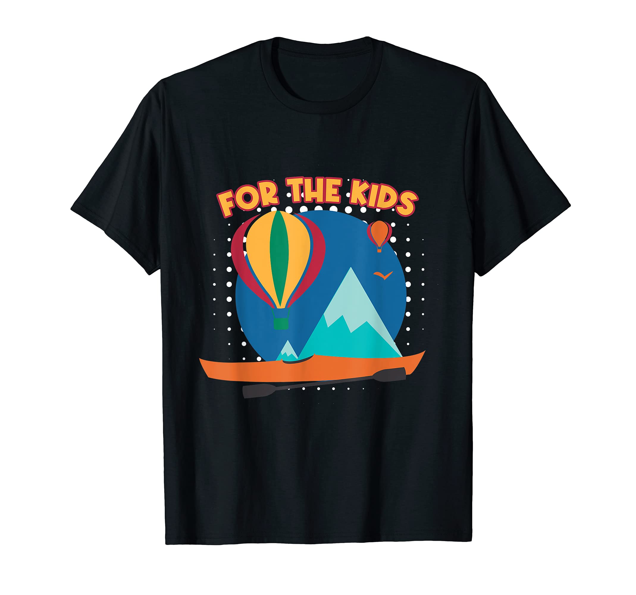 For The Kid Giant Balloon Hot Air Balloon Pilot Balloon T-Shirt