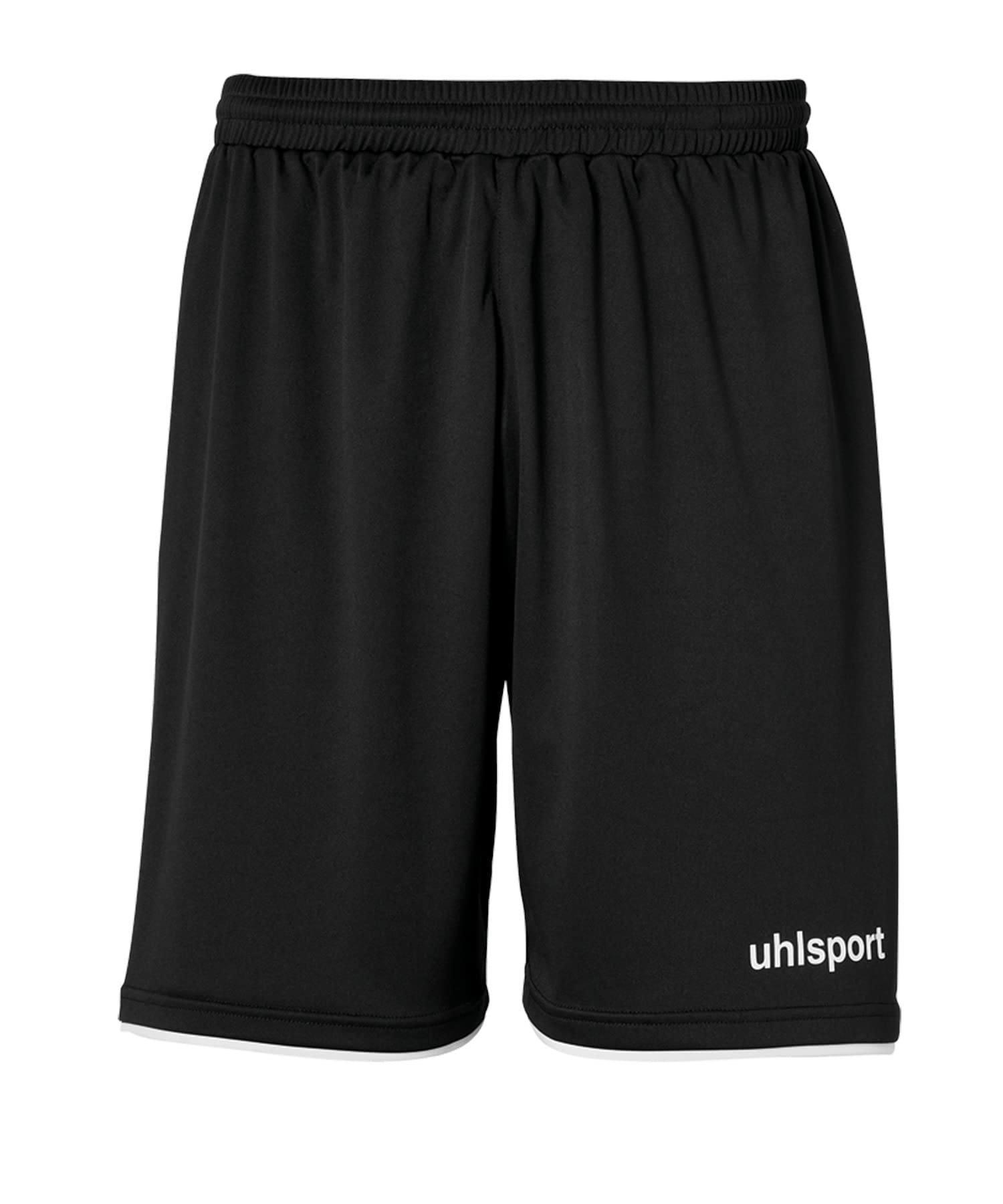 uhlsport Club Men's Football Shorts, Mens, 100380601, Black White, 14 Years