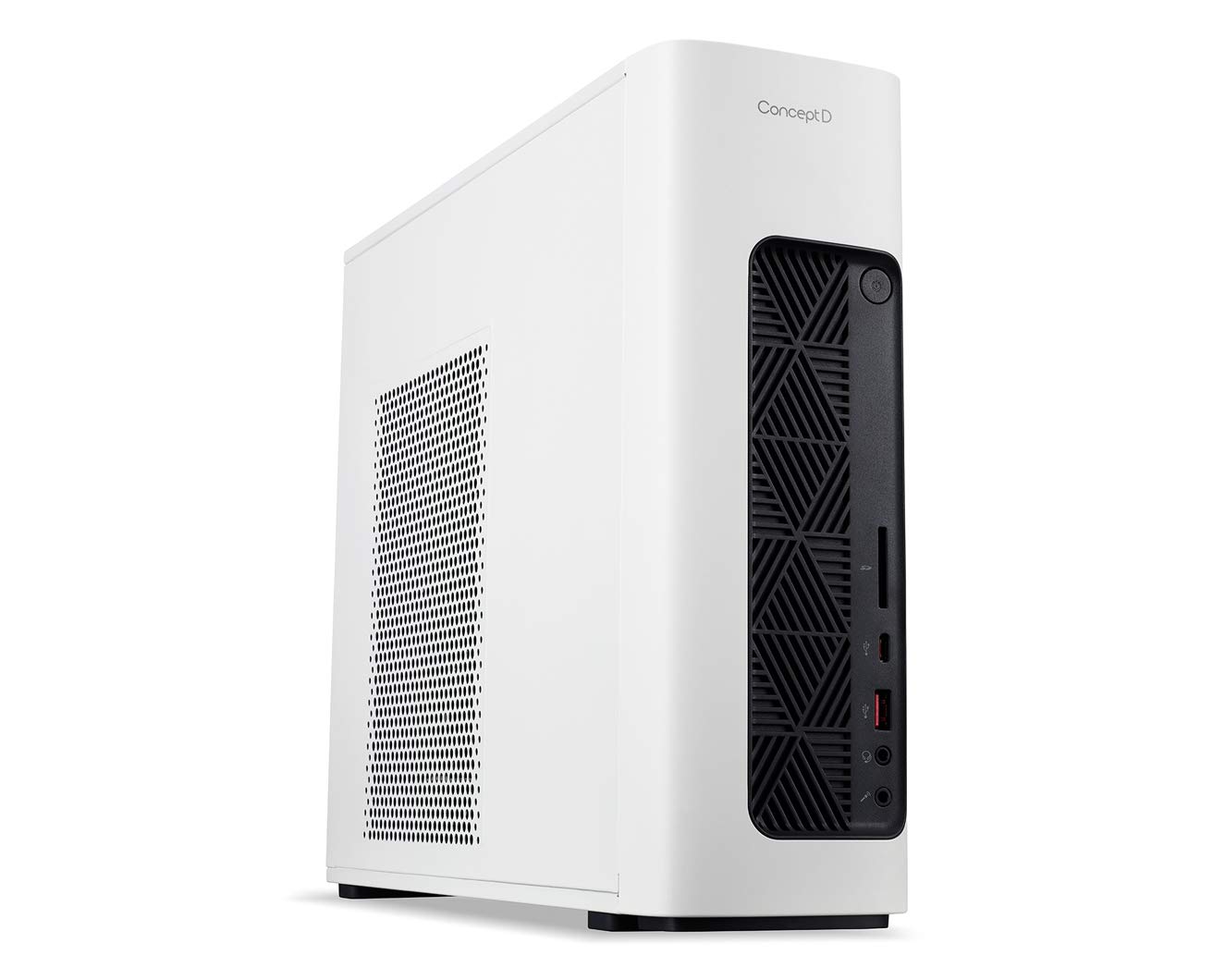 acer ConceptD 100 Creator PC - (Intel Core i7-9700, 16GB RAM, 512GB SSD and 1TB HDD, Nvidia Quadro P620, Windows 10 Pro, White)