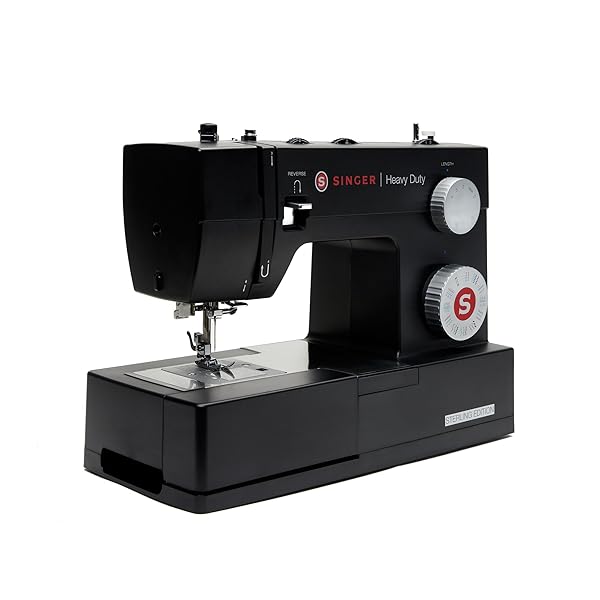 SINGER® STERLING EDITION HEAVY DUTY 4432 SEWING MACHINE WITH ACCESSORY KIT | STRONG MOTOR WITH ENHANCED PIERCING POWER, 110 STITCH APPLICATIONS, FULL METAL FRAME & 1-STEP BUTTONHOLE