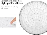 Yosoo 8-inch RGB LED Shower Head Stainless Steel Temperature Sensor Waterfall view 7