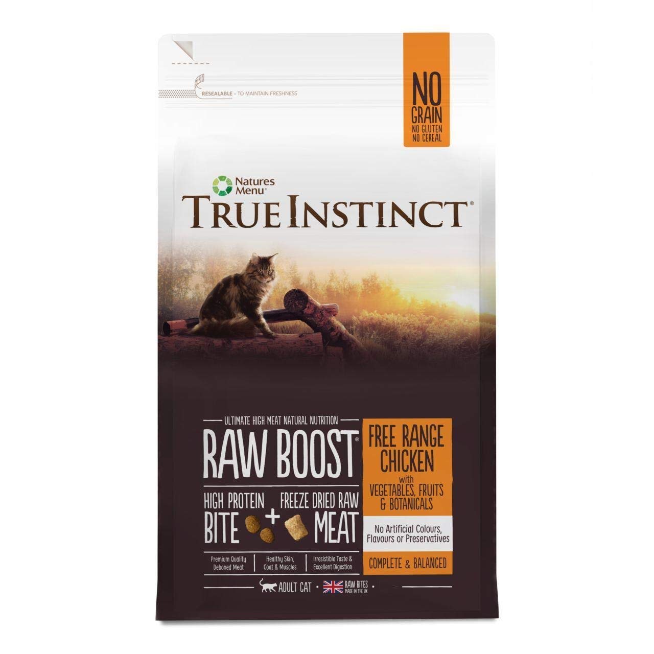 true instinct natures menu