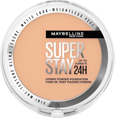 Maybelline SuperStay 24H Hybrid Powder Foundation Medium to Full 21