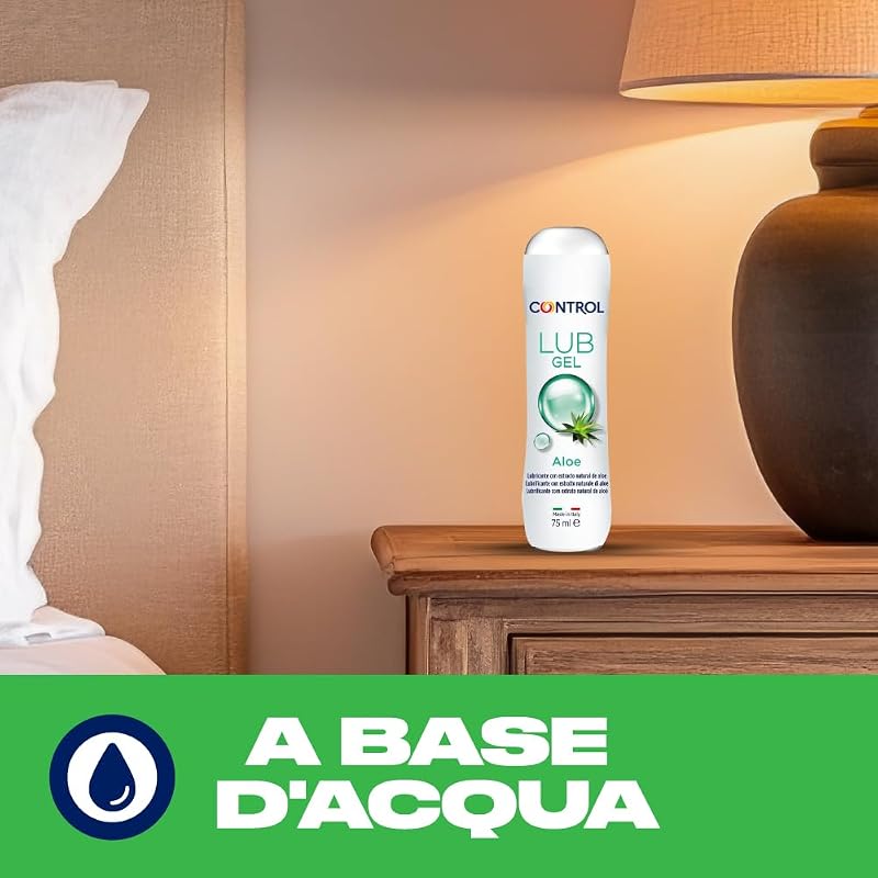 Lub Gel Aloe Gel Lubrificante A Base D'Acqua con Aloe Vera - 100% Made in Italy - 75 Ml