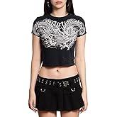 Affliction Women's T-Shirt, Short Sleeve Graphic Print