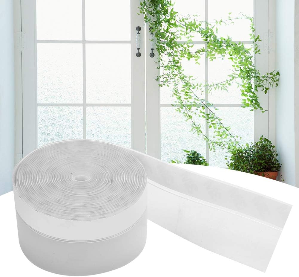 16 Feet Self-Adhesive Sealing Strip Weatherproofing Garage Door Seals Transparent Weather Stripping Sound Insulation Dust Prevention Sealants(#3) - Image 3