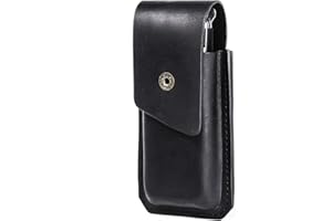 Gentlestache Leather Sheath for Belt, Belt Leather Sheath for Multitool, Leather Pocket Organizer