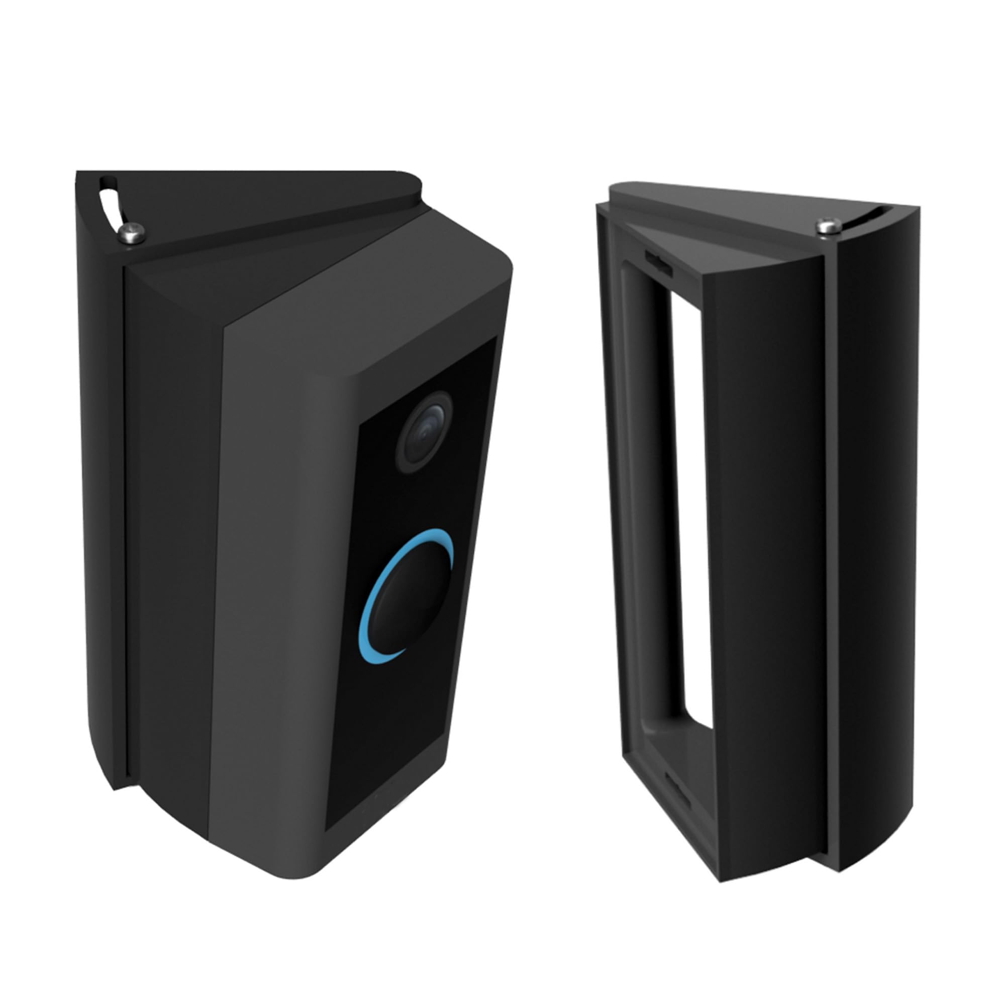 Mars Outpost Doorbell Angle Mount 20-45 Degrees for Video Doorbell Wired (Model 5AT3T5) Adjustable View Sturdy Replacement Angle Adjustment Mounting Bracket Wedge Kit Made in UK