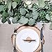 SUPLA 2 Pack Total 12' Long Artificial Silver Dollar Eucalyptus Leaves Garland Holiday Season Floral Greenery Garlands Fake Hanging Eucalyptus Leaf Garland in Grey Green