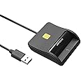 CAC Reader,DOD Military USB Common Access CAC Smart Card Reader, Compatible with Windows, Mac OS and Linux