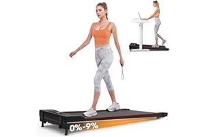 Sperax Treadmill,Electric Lift,Walking Pad with Incline,Under Desk Treadmills for Home 2 in 1 Incline Walking Pad,Black