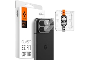 Spigen Camera Lens Screen Protector [GlasTR EZ Fit Optik] Designed for Pixel 9 Pro Fold [Case Friendly] - 2 Pack