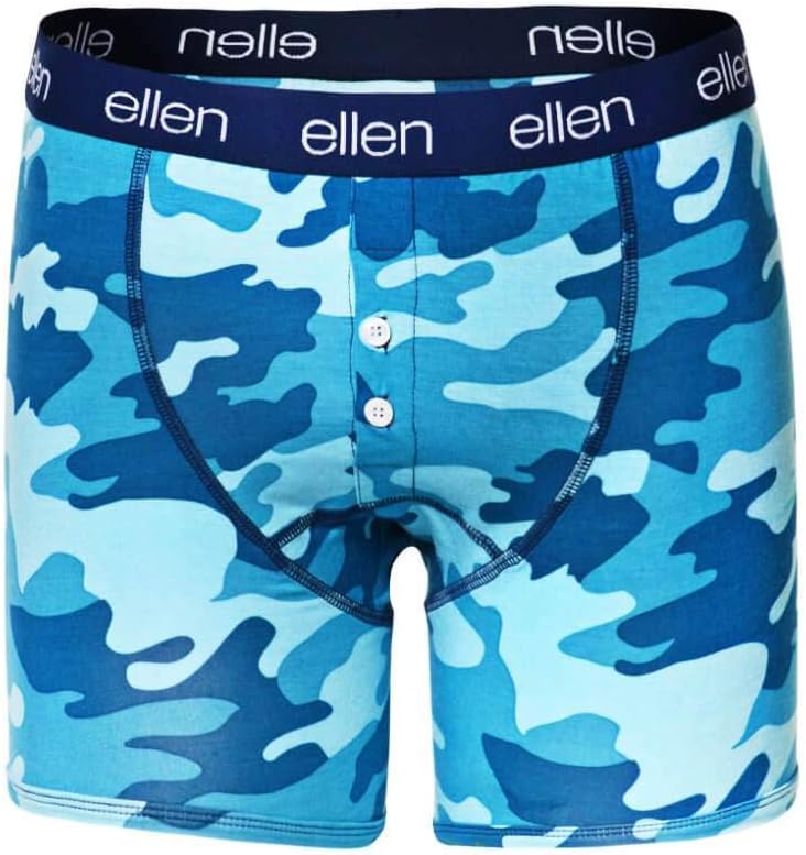 Ellen Show Men's Blue Camo Boxers