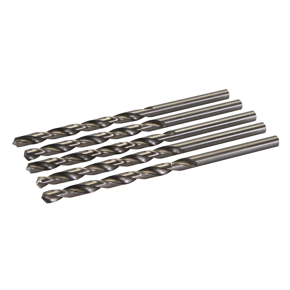 Silverline 763551 Metric HSS-R Long Series Bits 5pk 8.0 x 165 mm