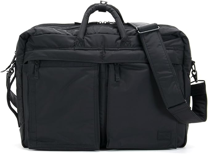 Amazon Co Jp ヘッドポーター Head Porter バッグ メンズ トートバッグ ショルダーバッグ ビジネスバッグ 通勤バッグ ブラックビューティー Black Beauty 3way Over Nighter ブラック Hp 3195 シューズ バッグ