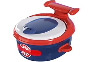 Wouqinen Baby Training Potty - Potty Chair - Portable Toilet Non-Skid Bottom for Kids Girls Boys Aged 6 Months to 6 Years Bat