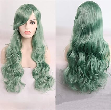 Amazon Com Lovely Funny Friendly Carnival Anime Curly Synthetic
