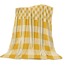 SODIKA Flannel Fleece Throw Blanket, Microfiber